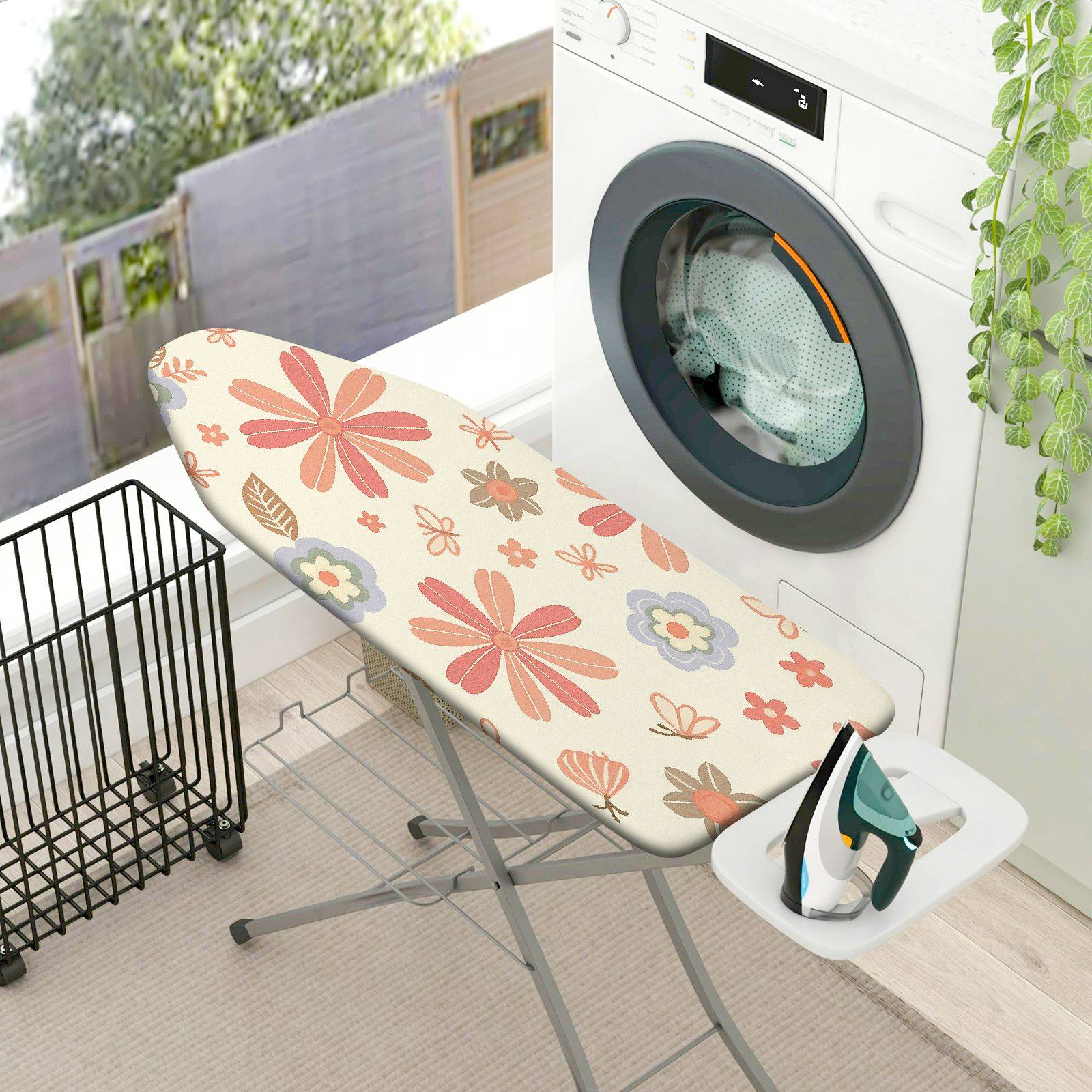 1-Piece Animal Floral  Ironing Board Cover, Universal Size, Without Board