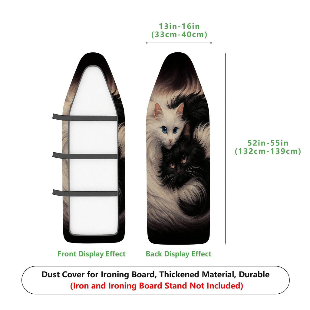 1-Piece Cat Animal Feline  Ironing Board Cover, Universal Size, Without Board