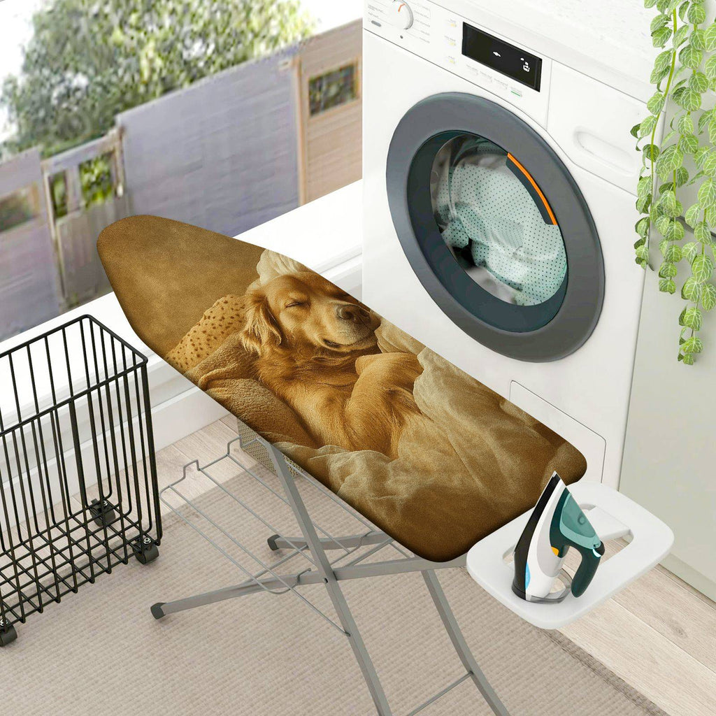 1-Piece Dog Sleeping Cozy Animal  Ironing Board Cover, Universal Size, Without Board