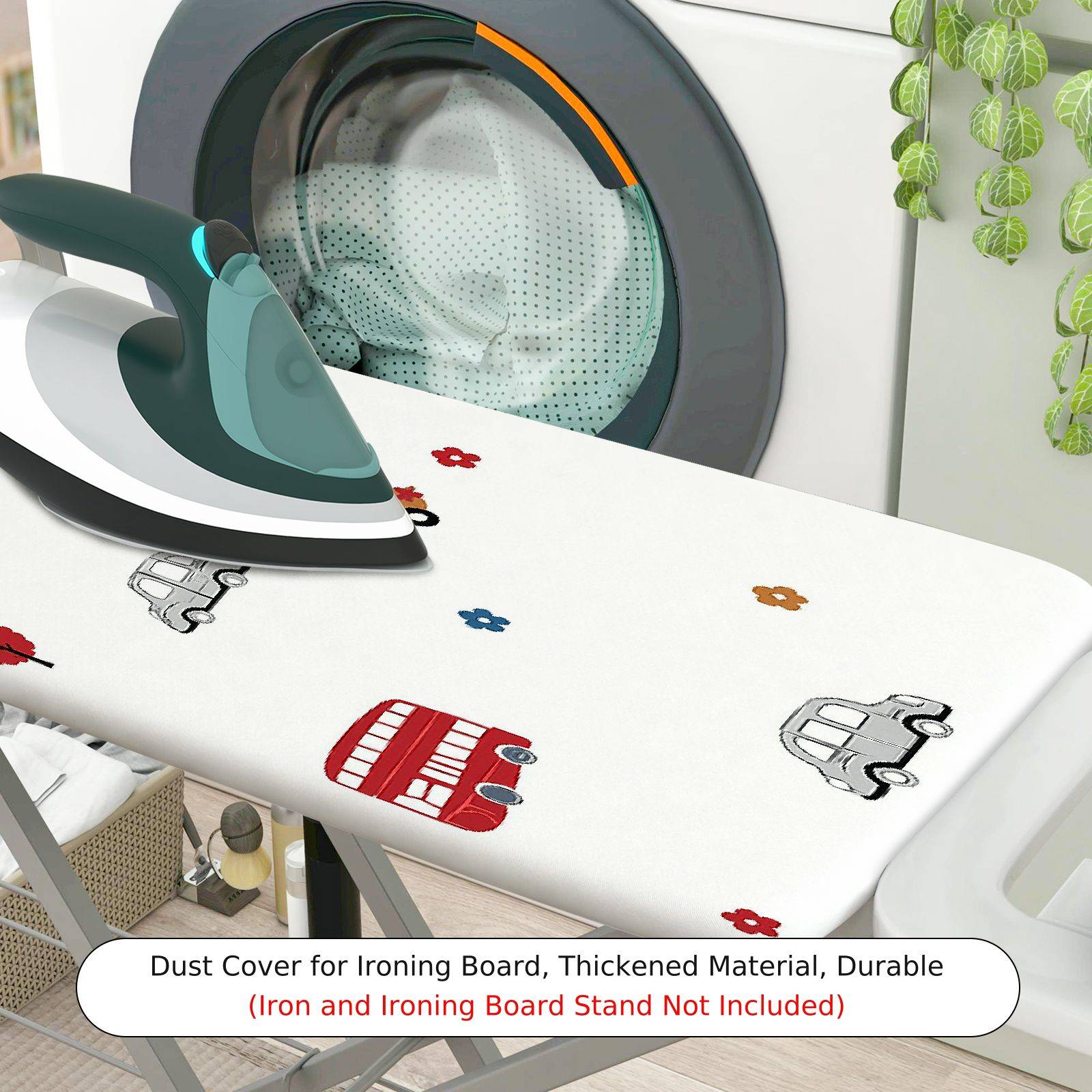 1-Piece Animal Car  Ironing Board Cover, Universal Size, Without Board