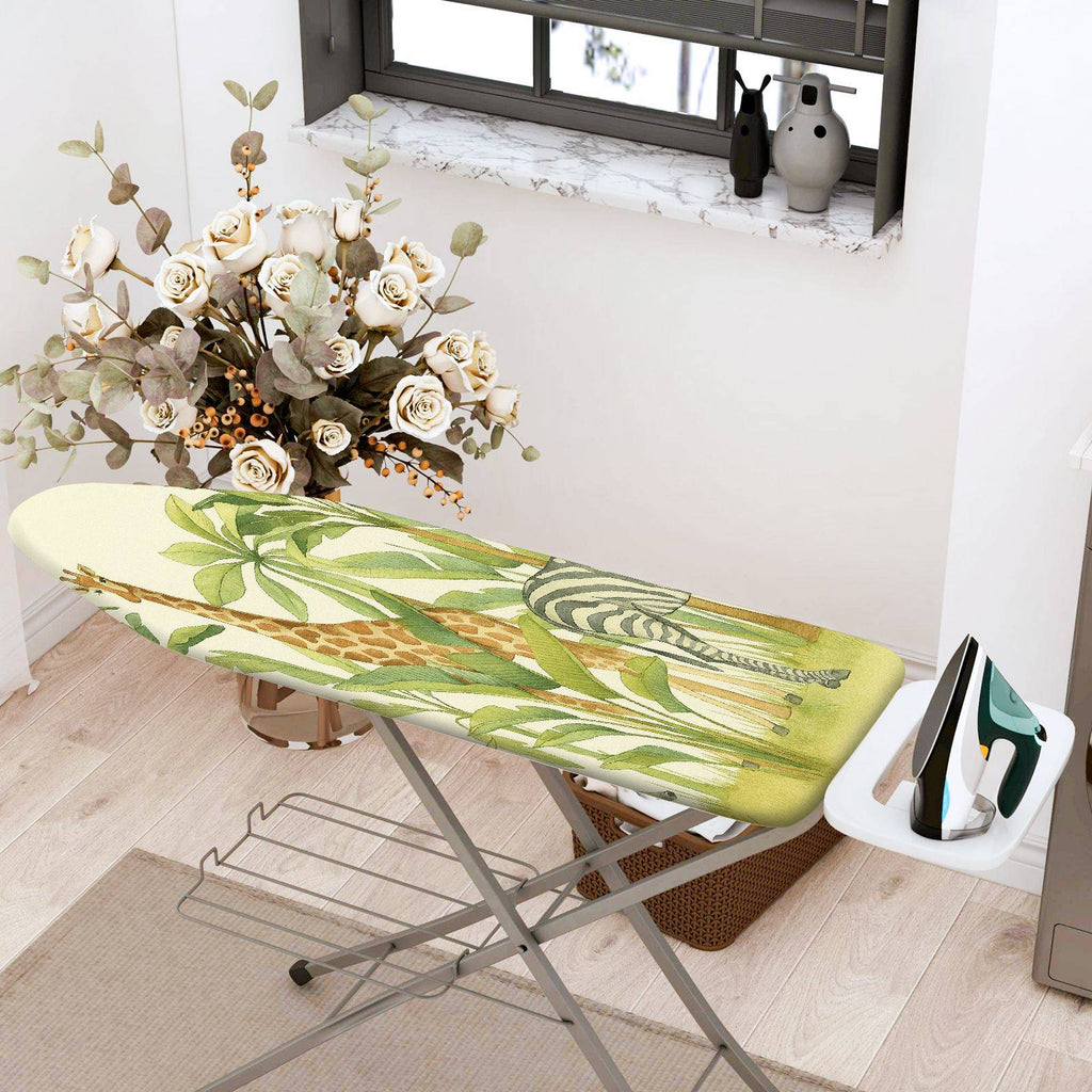 1-Piece Jungle Safari Animal  Ironing Board Cover, Universal Size, Without Board