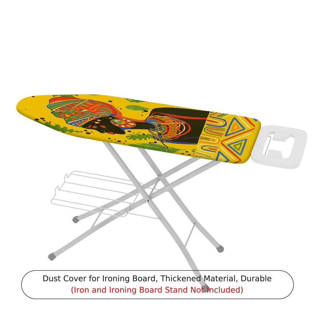 1-Piece Abstract Colorful Tribal  Ironing Board Cover, Universal Size, Without Board