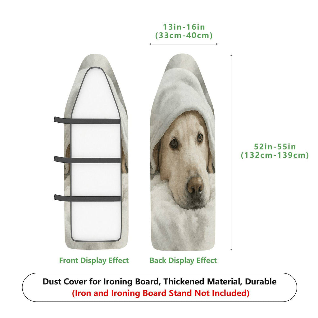 1-Piece Dog Animal Art  Ironing Board Cover, Universal Size, Without Board