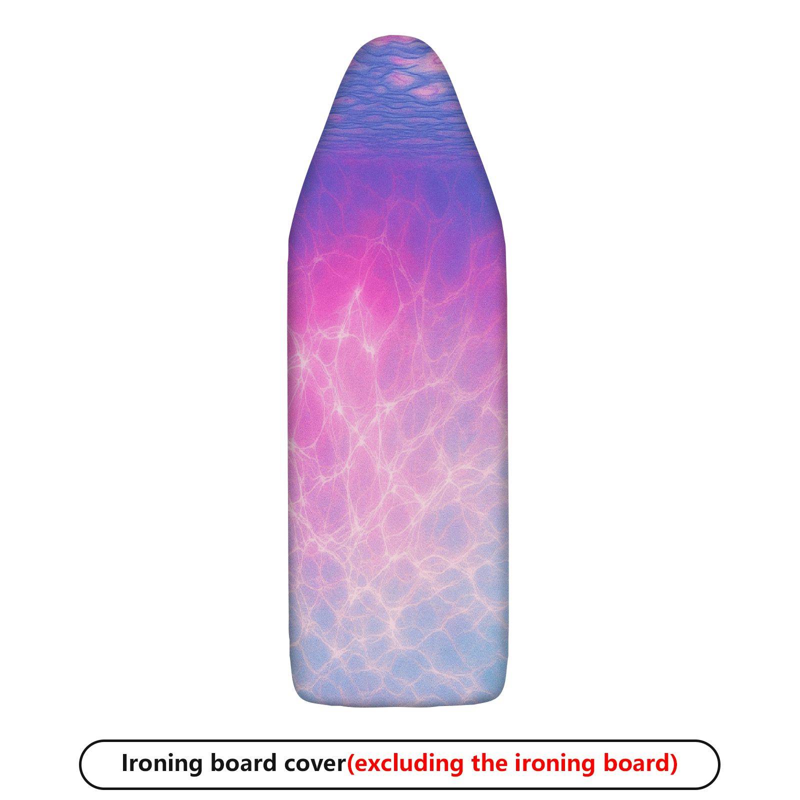 1-Piece Gradient Pastel Ocean  Ironing Board Cover, Universal Size, Without Board