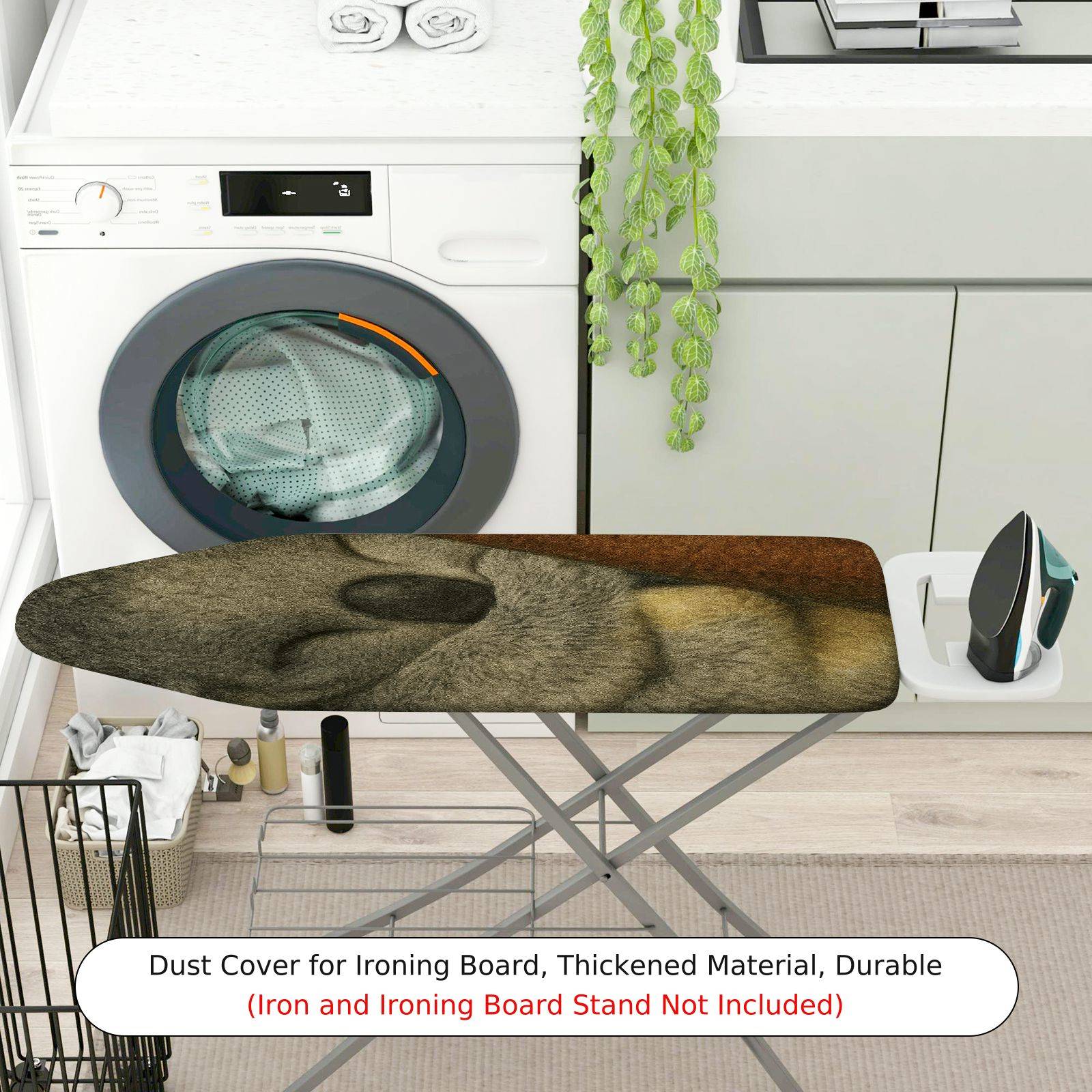 1-Piece Animal Fur Texture  Ironing Board Cover, Universal Size, Without Board
