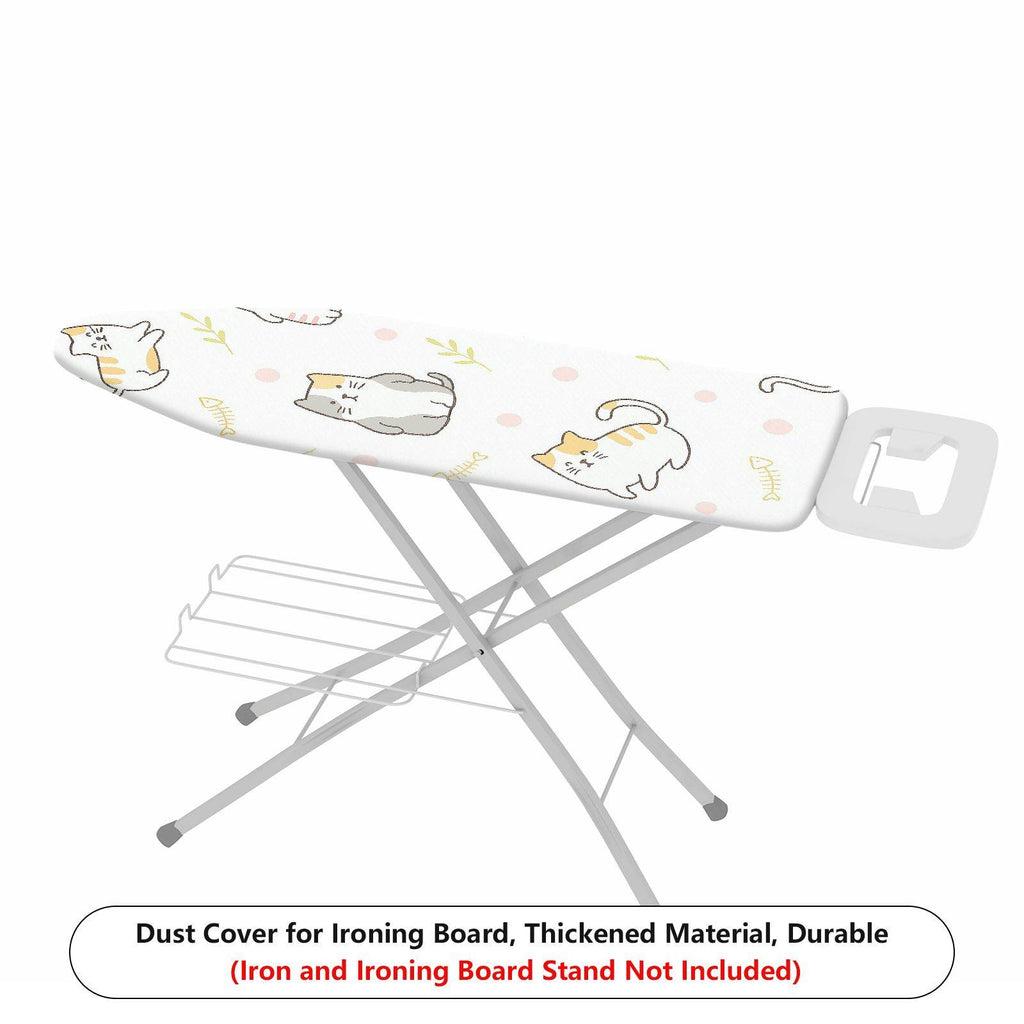 1-Piece Cat Pattern Cute Animal Design Decorative  Ironing Board Cover, Universal Size, Without Board