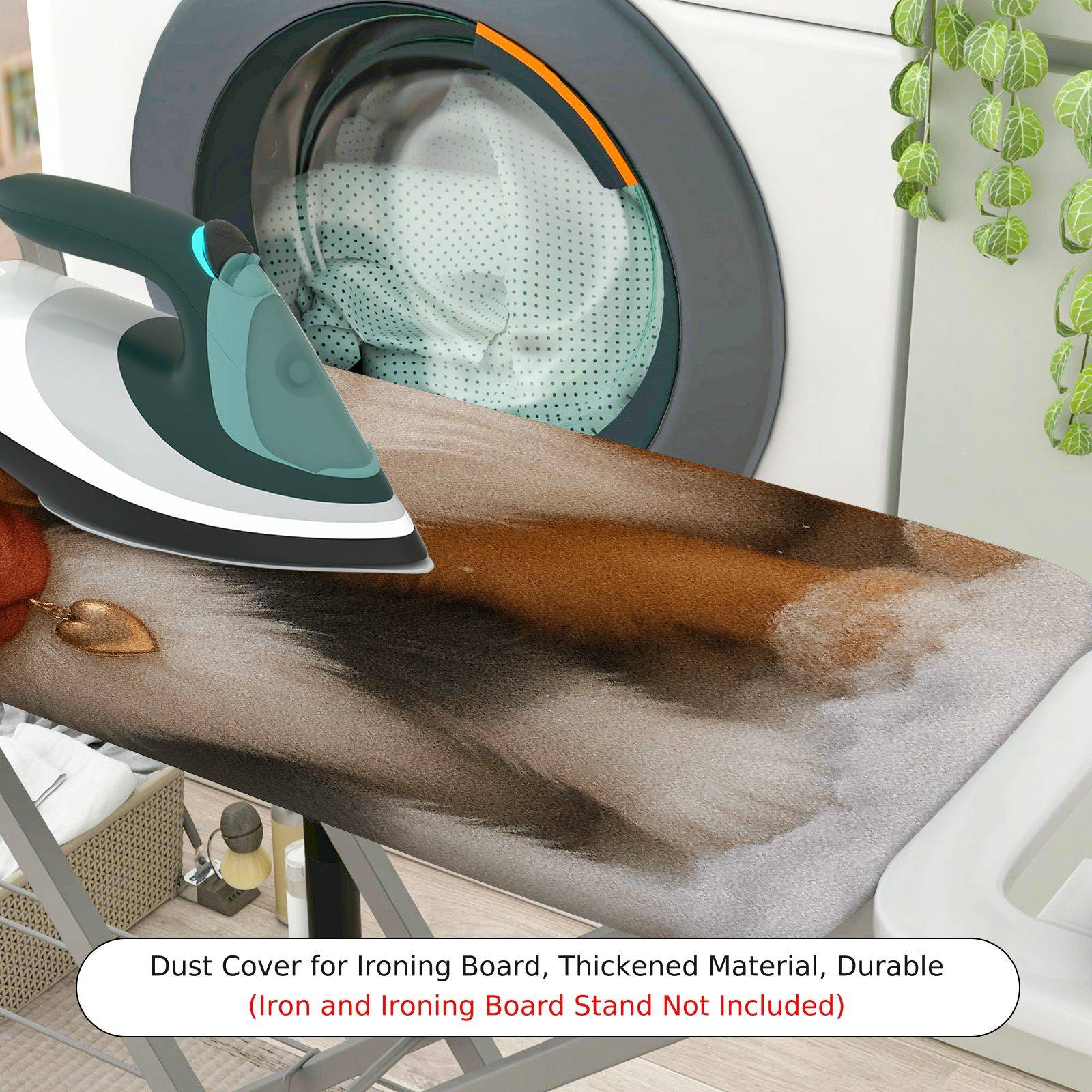 1-Piece Dogs Animals Pets  Ironing Board Cover, Universal Size, Without Board