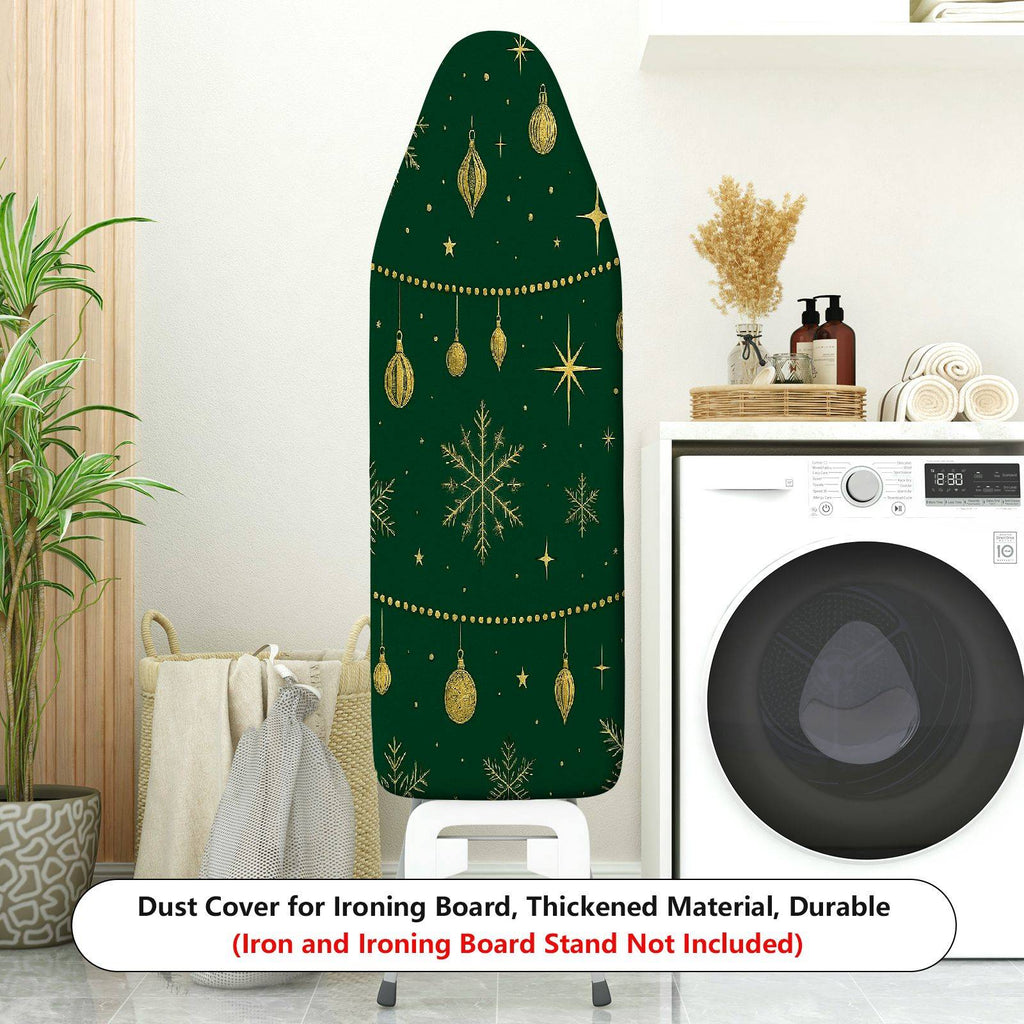 1-Piece Christmas Snowflake Star  Ironing Board Cover, Universal Size, Without Board