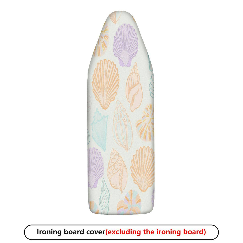 1-Piece Shell Ocean Nautical  Ironing Board Cover, Universal Size, Without Board