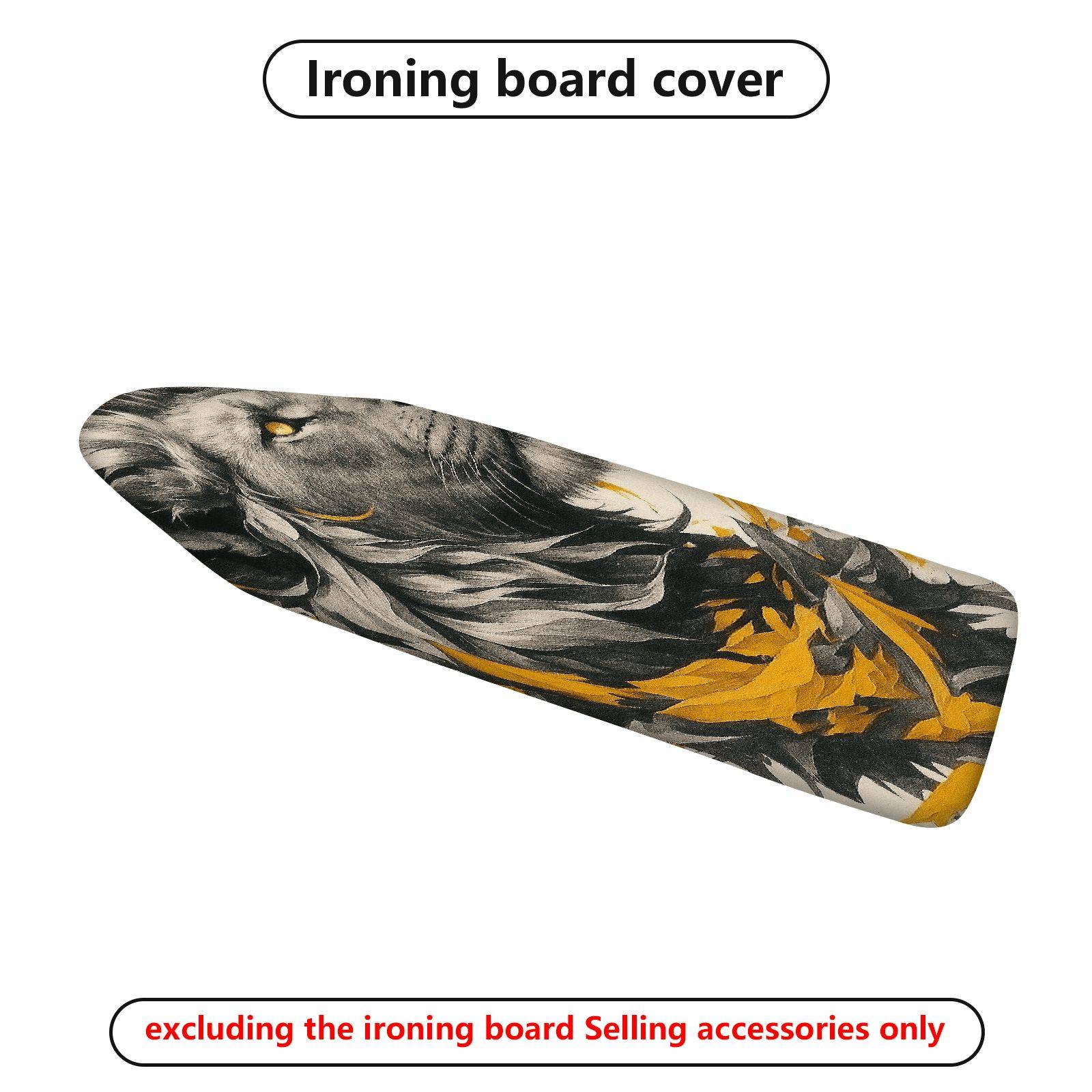 1-Piece Lion Abstract Artistic  Ironing Board Cover, Universal Size, Without Board