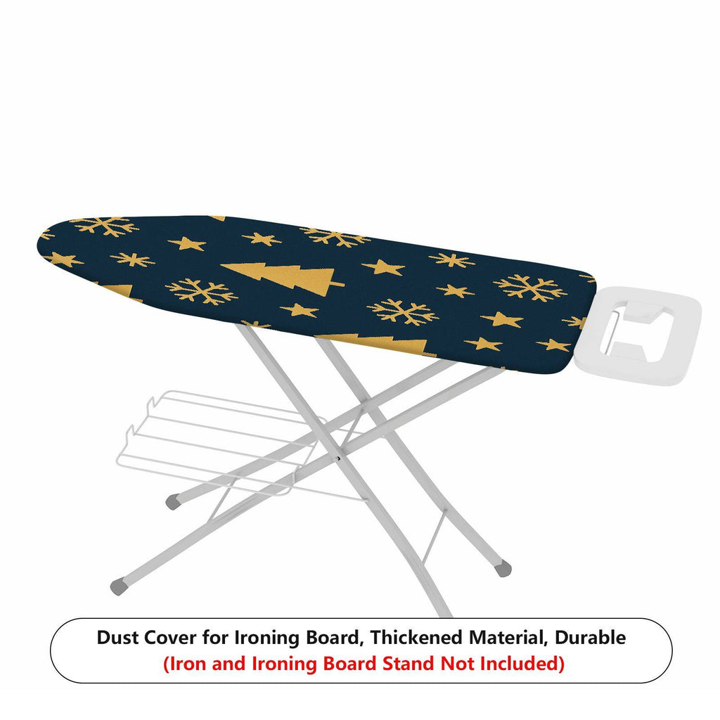 1-Piece Christmas Tree Snowflake Star  Ironing Board Cover, Universal Size, Without Board