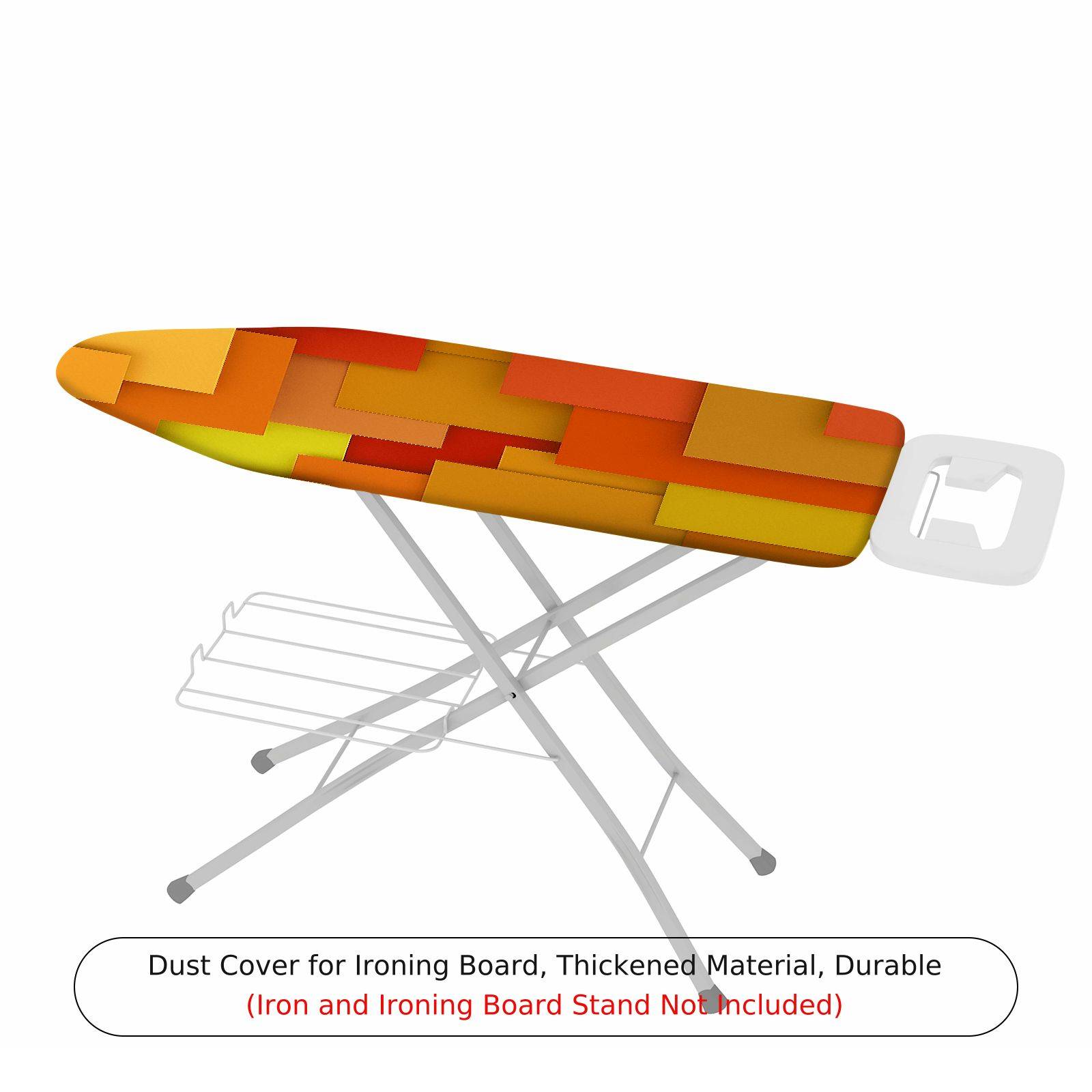 1-Piece Geometric Abstract Colorful  Ironing Board Cover, Universal Size, Without Board