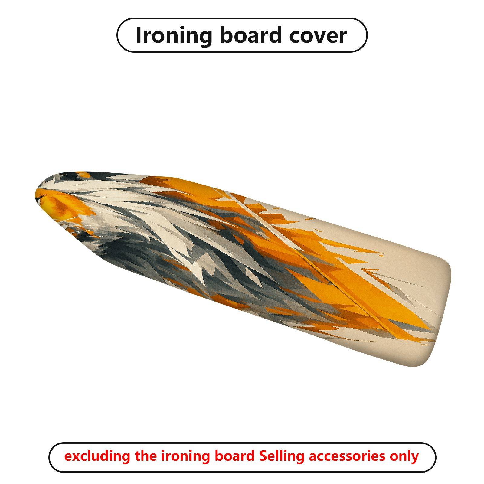 1-Piece Geometric Abstract Artistic  Ironing Board Cover, Universal Size, Without Board