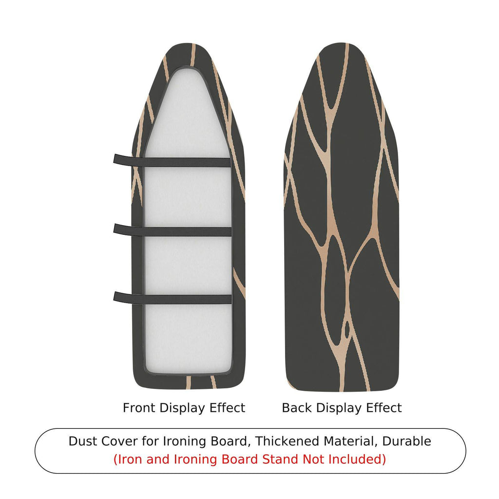 1-Piece Abstract Geometric Modern  Ironing Board Cover, Universal Size, Without Board