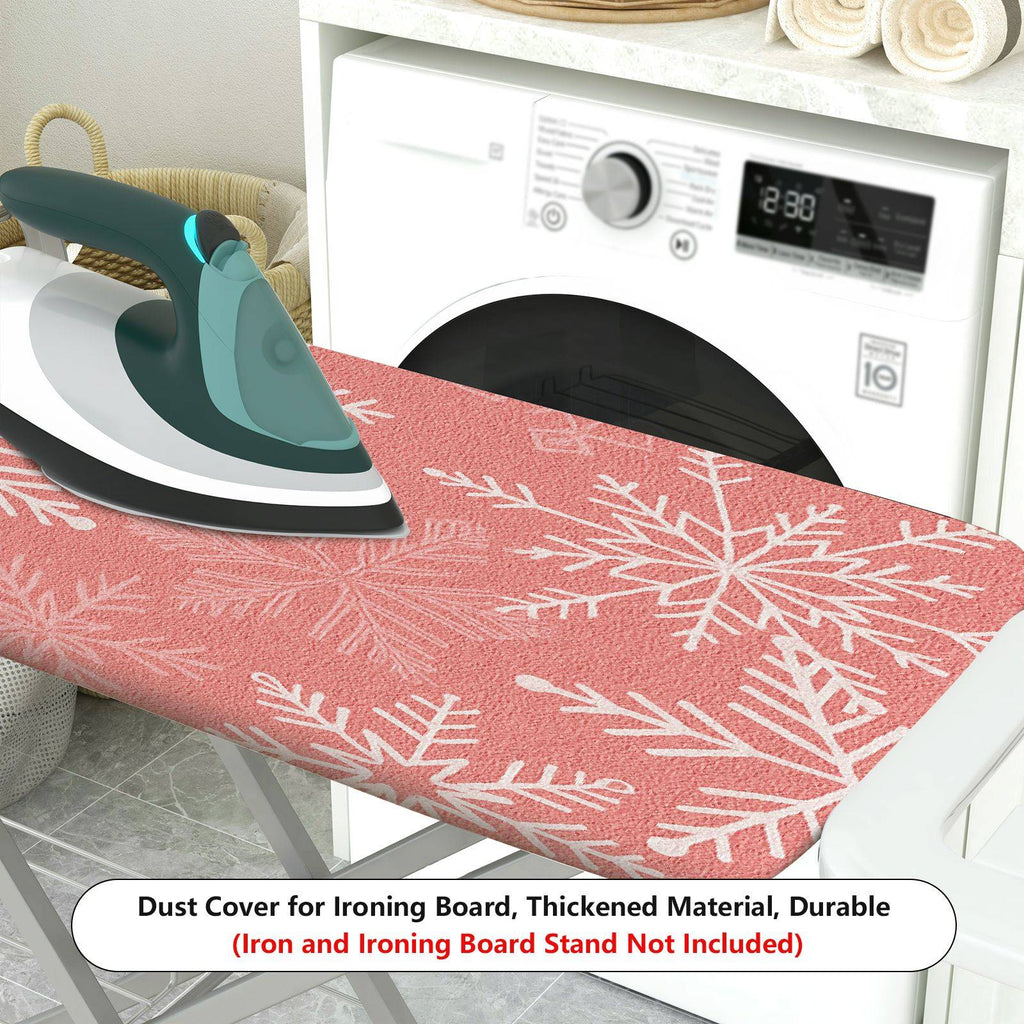 1-Piece Snowflake Christmas Winter  Ironing Board Cover, Universal Size, Without Board