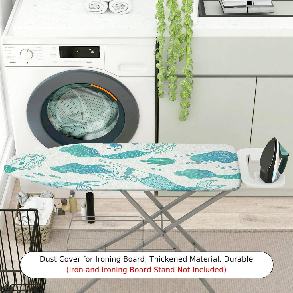 1-Piece Abstract Sea  Ironing Board Cover, Universal Size, Without Board
