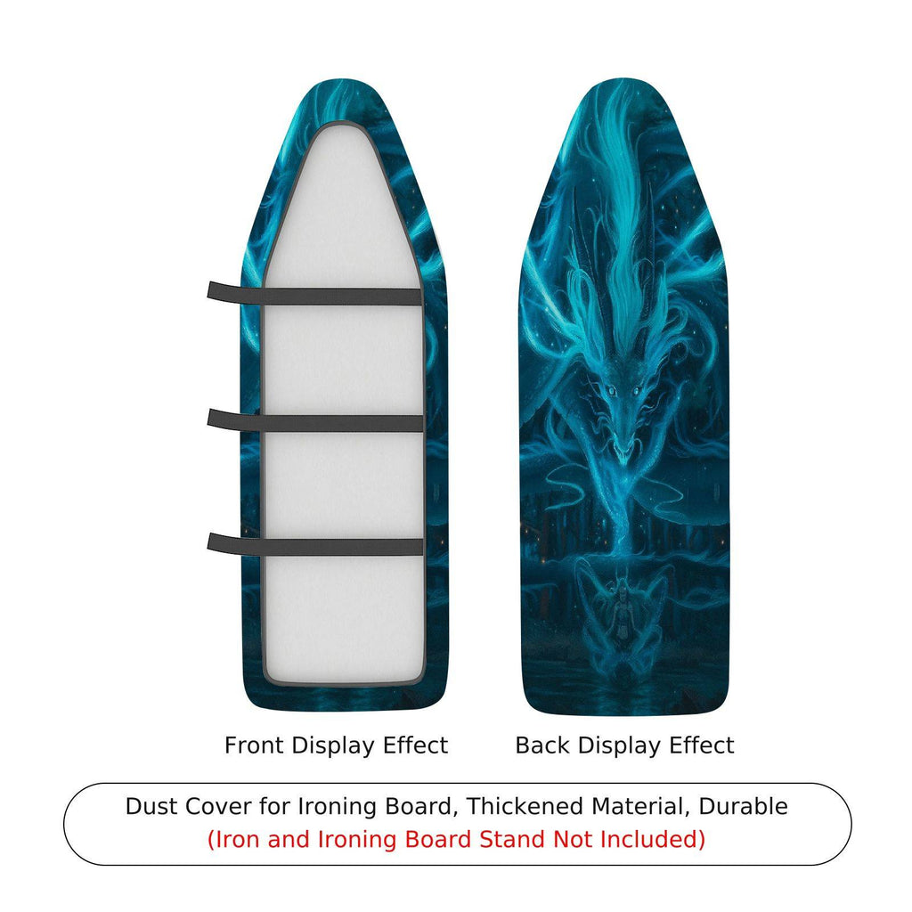 1-Piece Abstract Ocean Wave Fantasy  Ironing Board Cover, Universal Size, Without Board