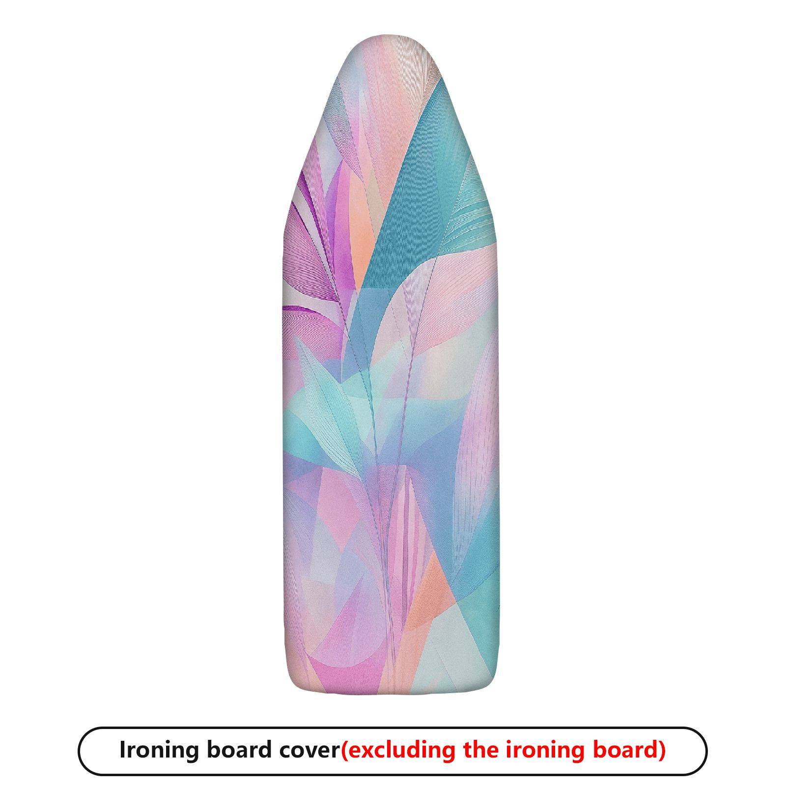 1-Piece Abstract Colorful Geometric Pattern  Ironing Board Cover, Universal Size, Without Board