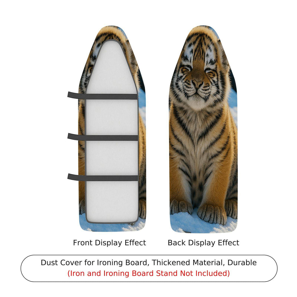 1-Piece Tiger Animal Nature  Ironing Board Cover, Universal Size, Without Board