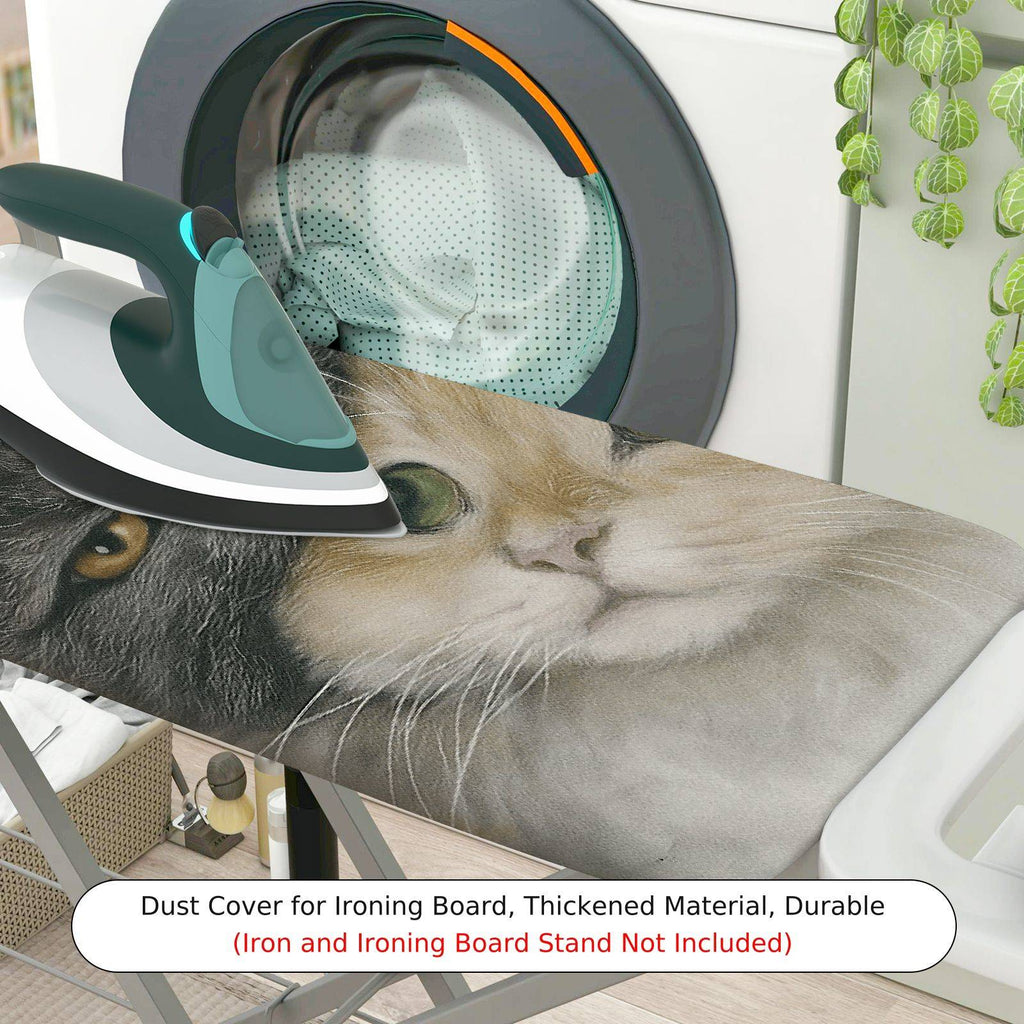 1-Piece Cat Animal Cute  Ironing Board Cover, Universal Size, Without Board