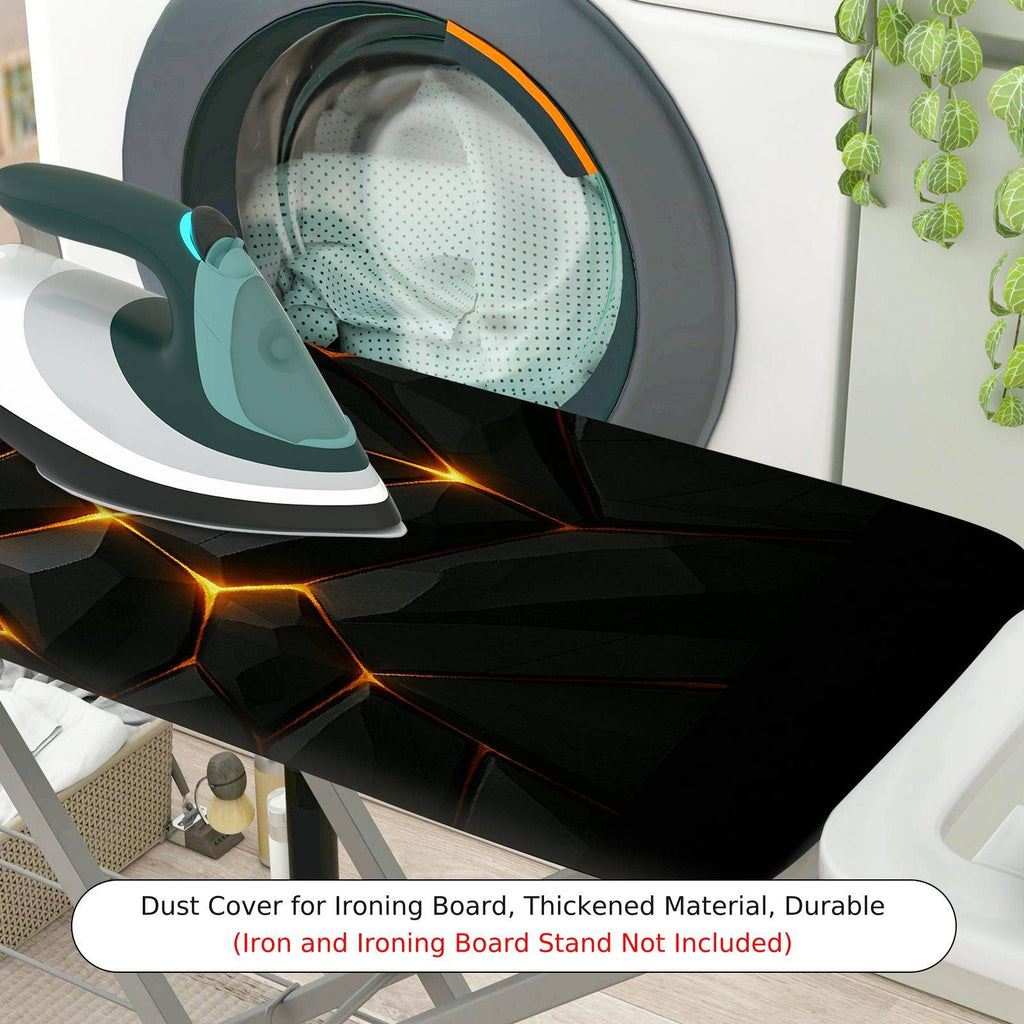 1-Piece Abstract Geometric Modern  Ironing Board Cover, Universal Size, Without Board