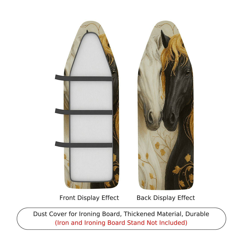 1-Piece Horse Animal Art  Ironing Board Cover, Universal Size, Without Board