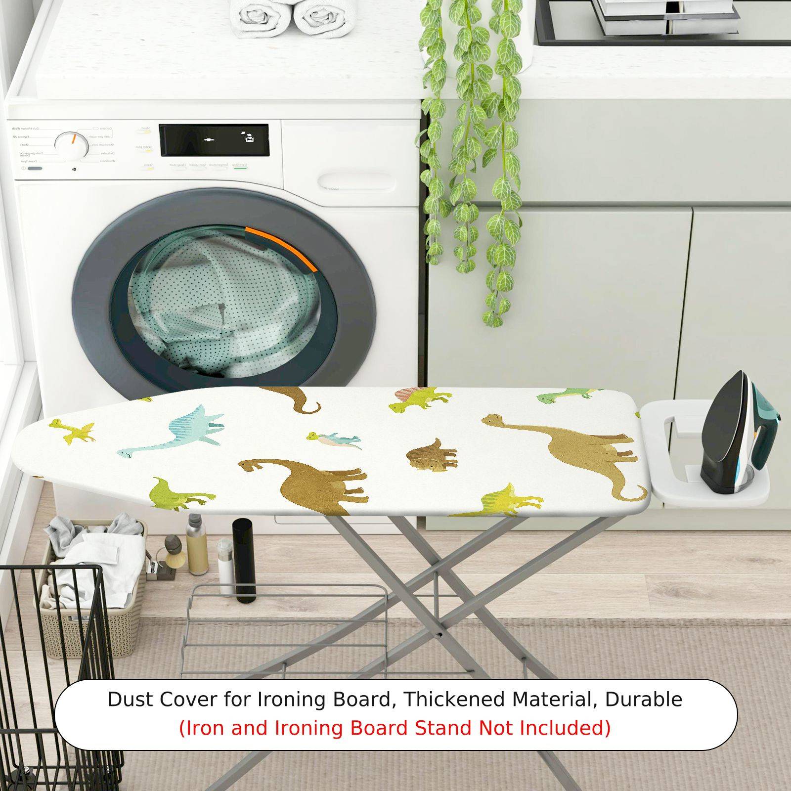 1-Piece Dinosaur  Animal  Ironing Board Cover, Universal Size, Without Board