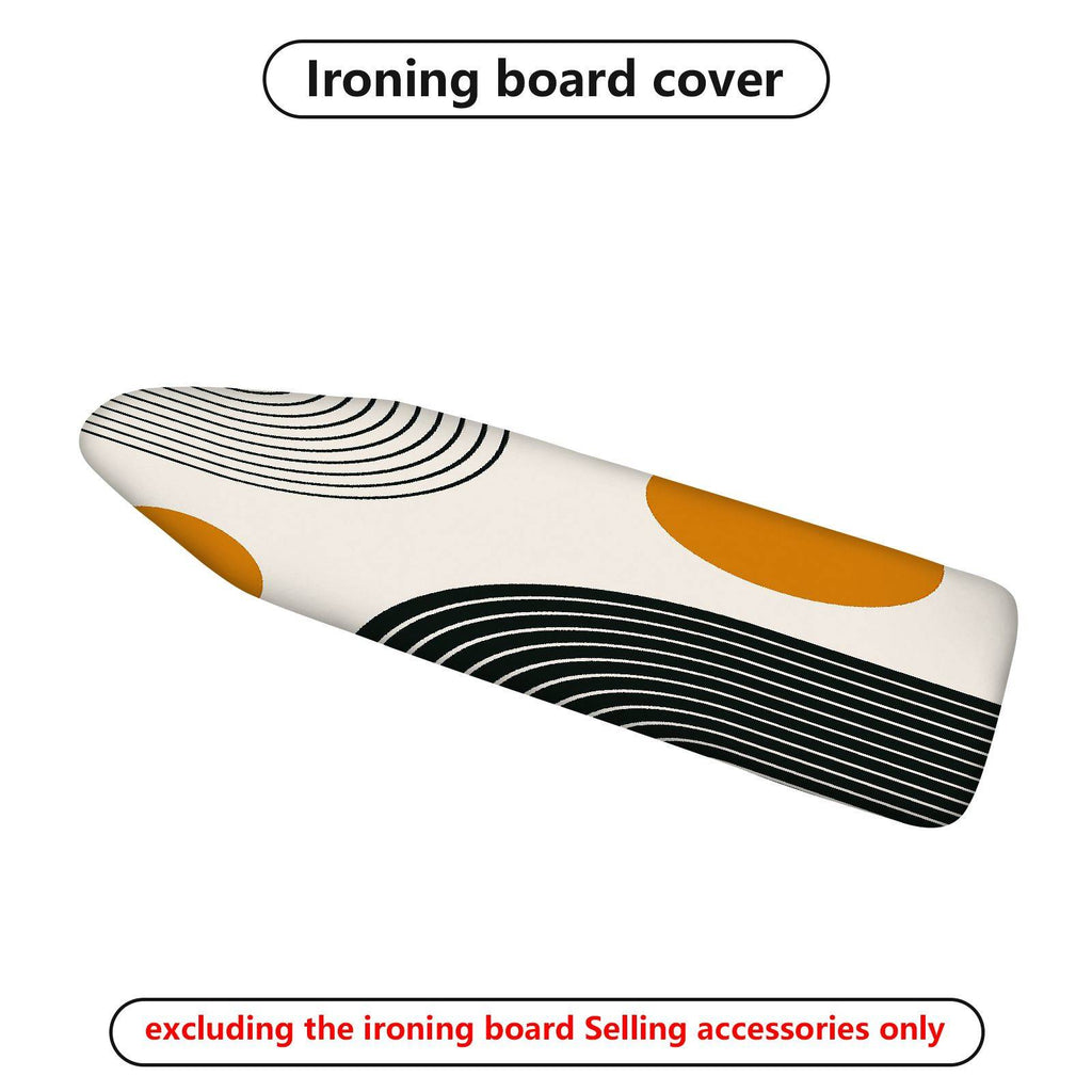 1-Piece Modern Abstract Geometric  Ironing Board Cover, Universal Size, Without Board