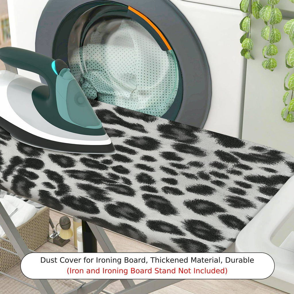 1-Piece Leopard Print Animal Pattern Stylish  Ironing Board Cover, Universal Size, Without Board