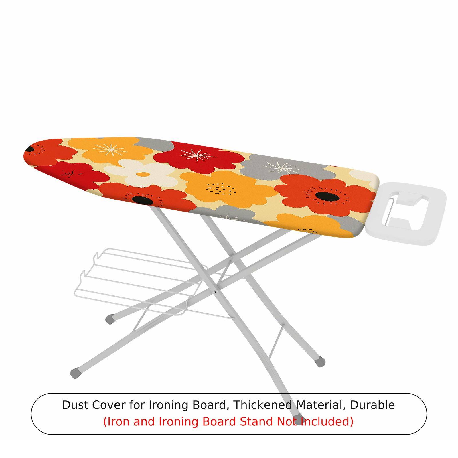 1-Piece Floral Vintage Retro  Ironing Board Cover, Universal Size, Without Board