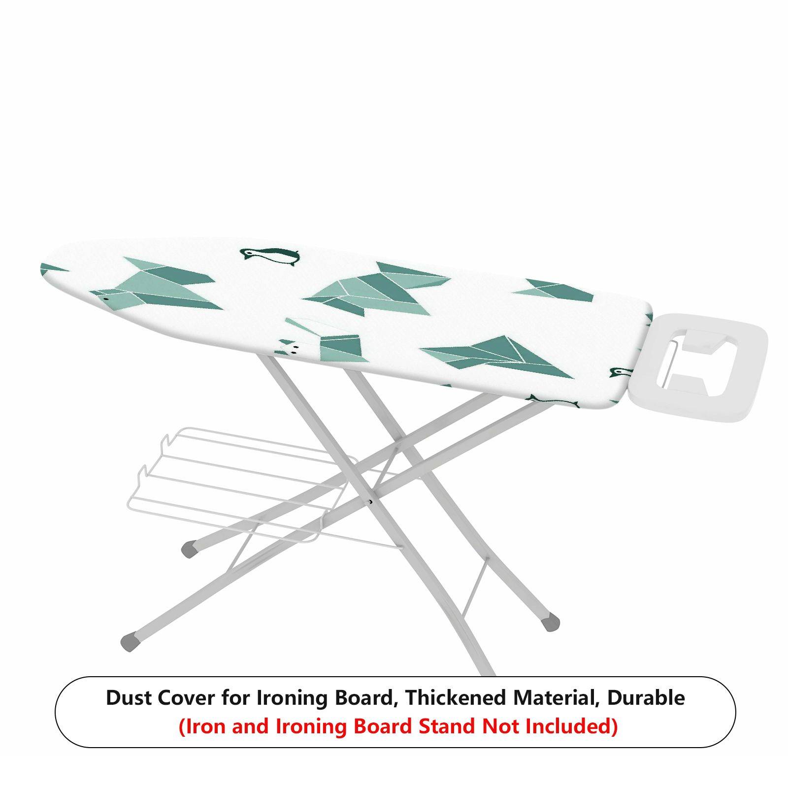 1-Piece Origami Animal Penguin Dog  Ironing Board Cover, Universal Size, Without Board
