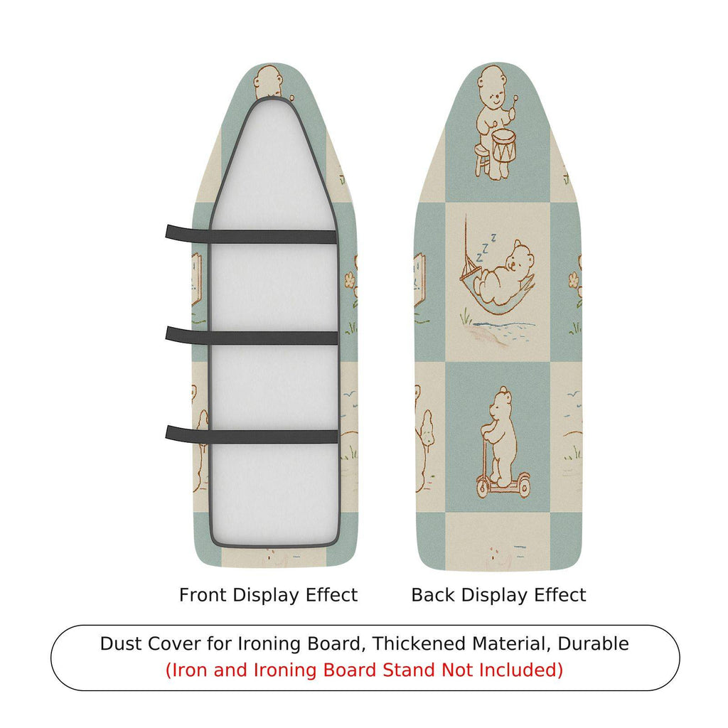 1-Piece Animal Bear  Ironing Board Cover, Universal Size, Without Board