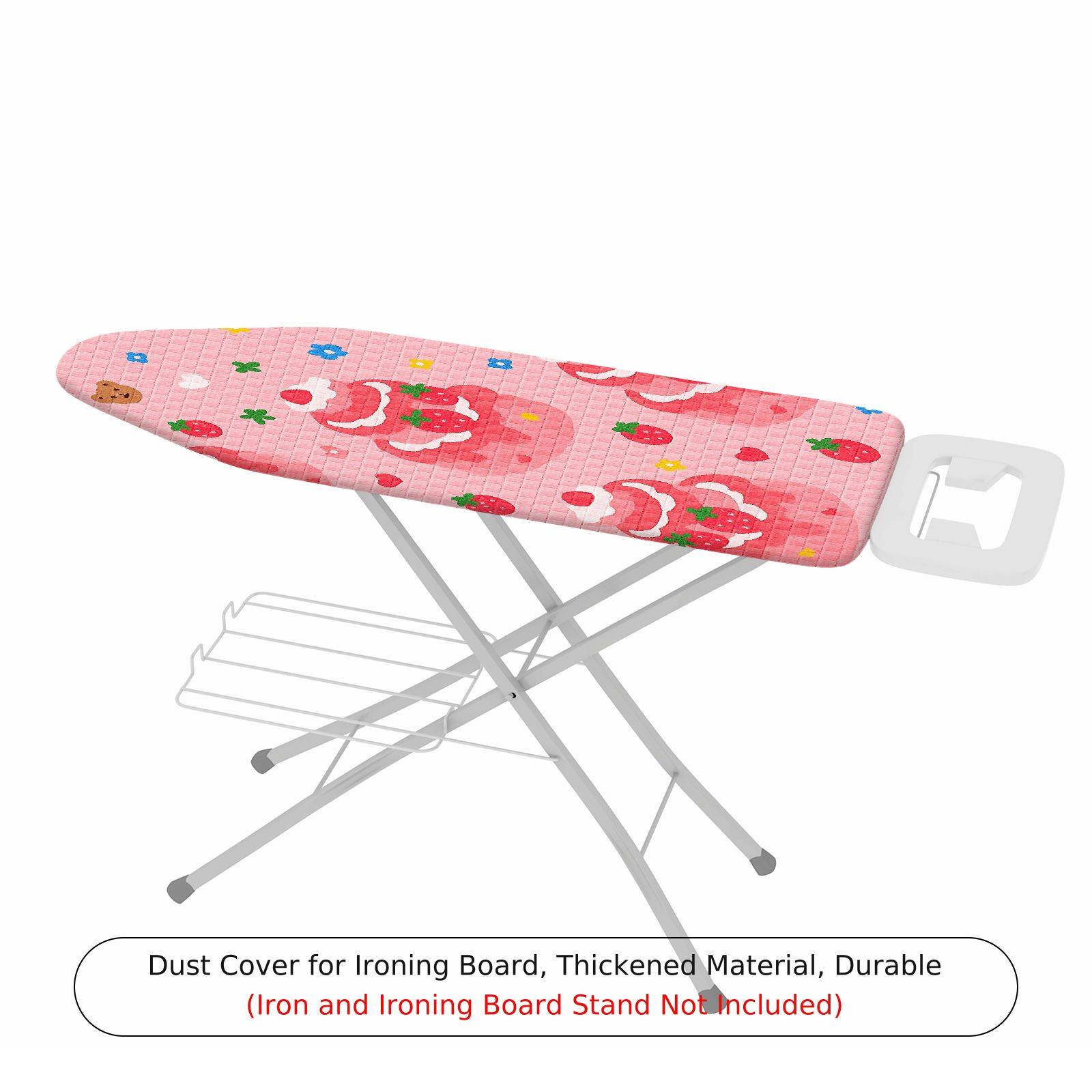 1-Piece Santa Claus Christmas Festive  Ironing Board Cover, Universal Size, Without Board