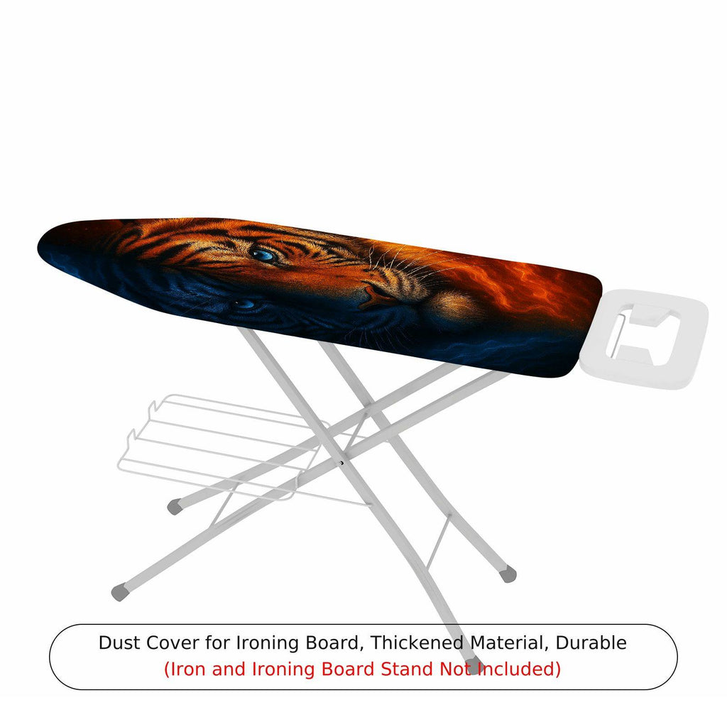 1-Piece Tiger Animal Wild  Ironing Board Cover, Universal Size, Without Board