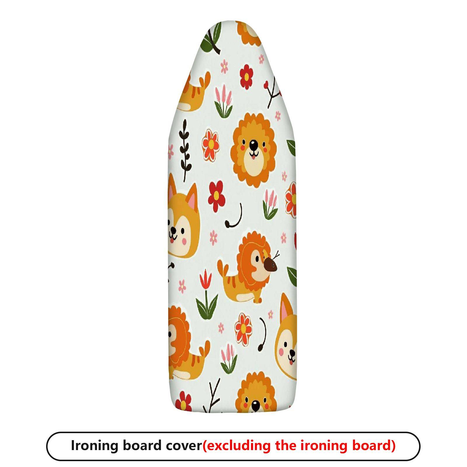 1-Piece Animal Floral  Ironing Board Cover, Universal Size, Without Board