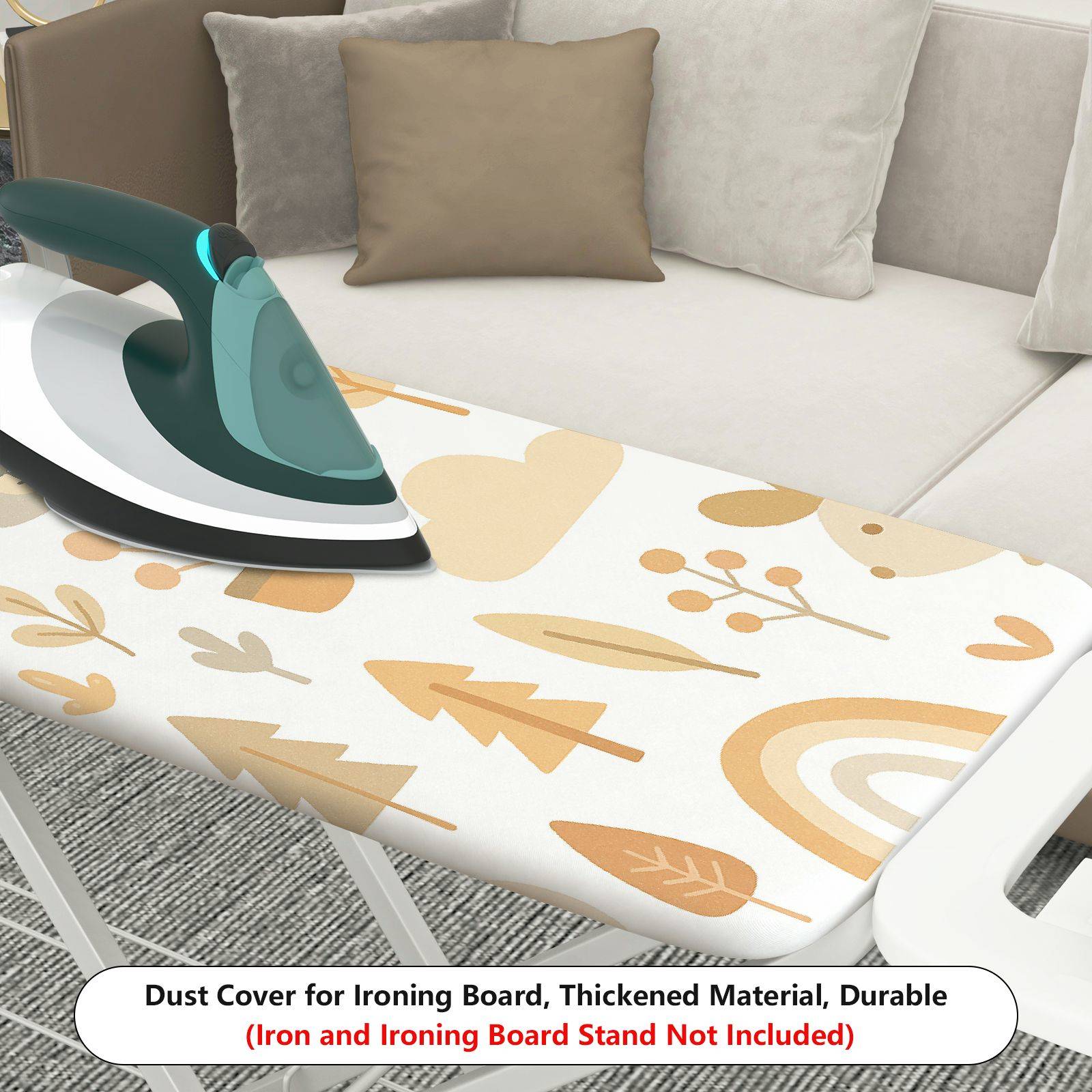 1-Piece Animal Forest  Theme  Ironing Board Cover, Universal Size, Without Board