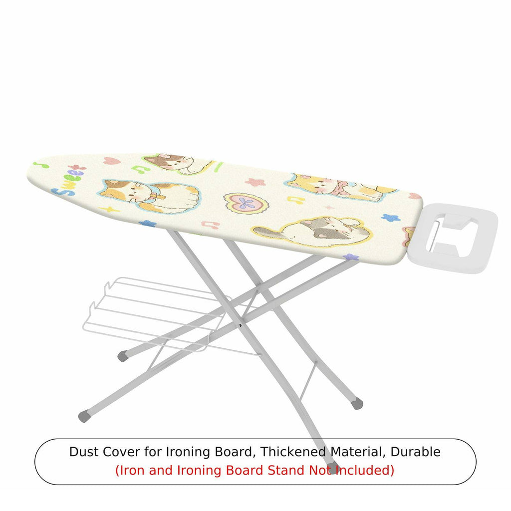 1-Piece Cute Cat Sweet Animal  Ironing Board Cover, Universal Size, Without Board