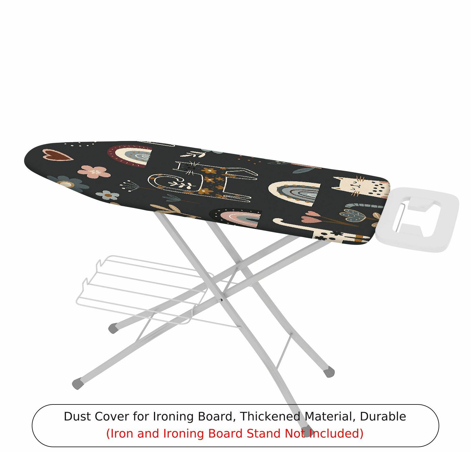 1-Piece Floral Animal Geometric  Ironing Board Cover, Universal Size, Without Board