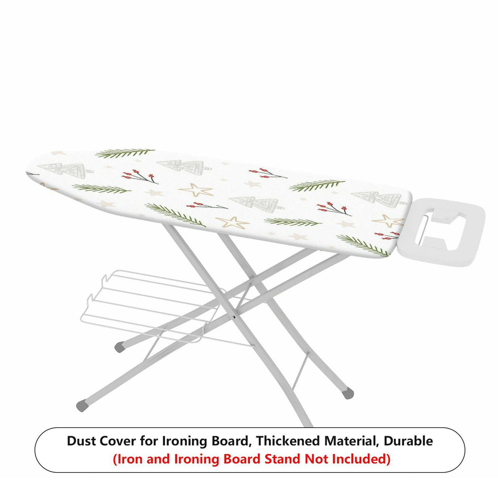 1-Piece Christmas Tree Star Pine  Ironing Board Cover, Universal Size, Without Board
