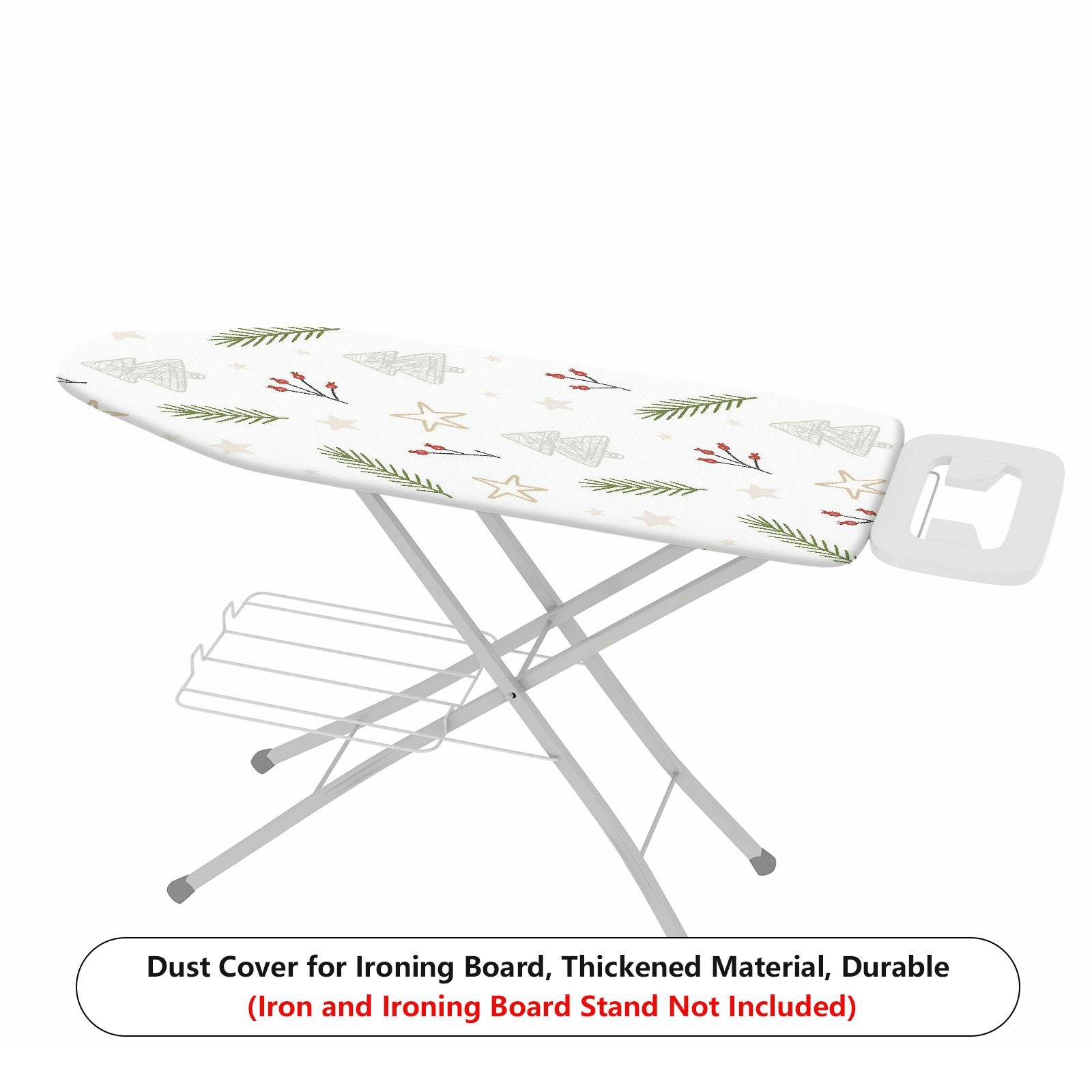 1-Piece Christmas Tree Star Pine  Ironing Board Cover, Universal Size, Without Board
