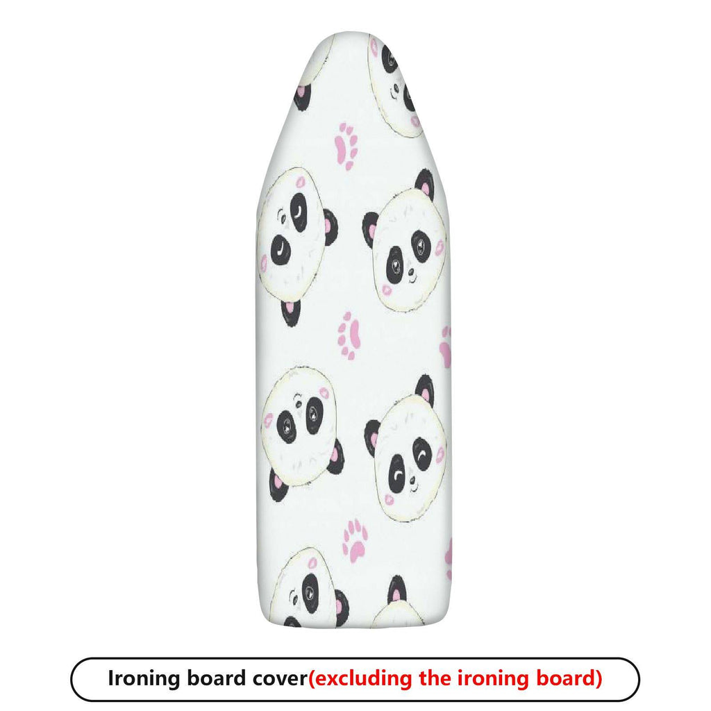 1-Piece Panda  Animal Pink  Ironing Board Cover, Universal Size, Without Board