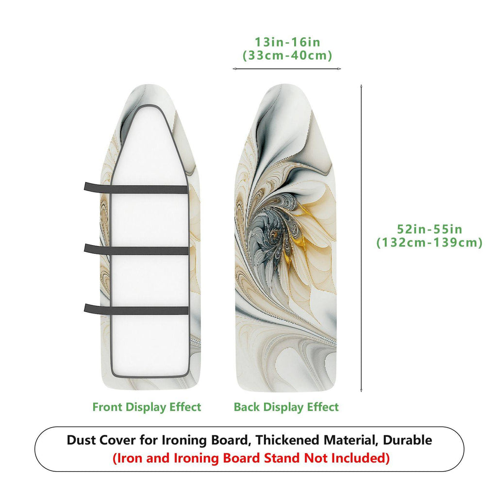 1-Piece Abstract Art Swirls Pattern  Ironing Board Cover, Universal Size, Without Board