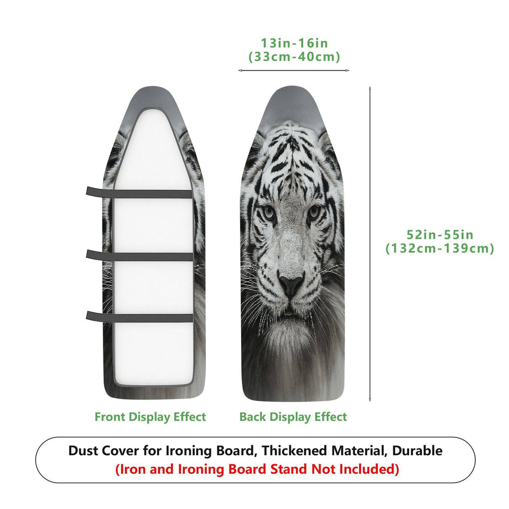 1-Piece Animal Wildlife Tiger  Ironing Board Cover, Universal Size, Without Board