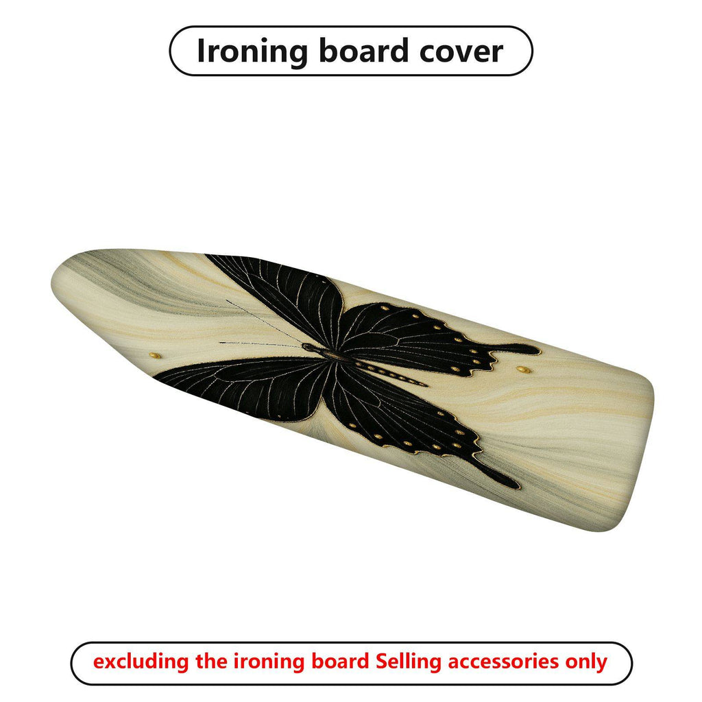 1-Piece Butterfly Elegant Abstract  Ironing Board Cover, Universal Size, Without Board