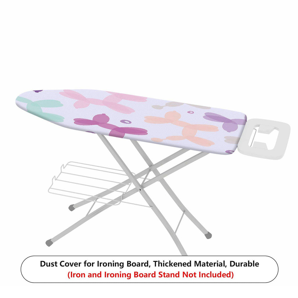 1-Piece Balloon Animal Pattern Multicolor Fun  Ironing Board Cover, Universal Size, Without Board