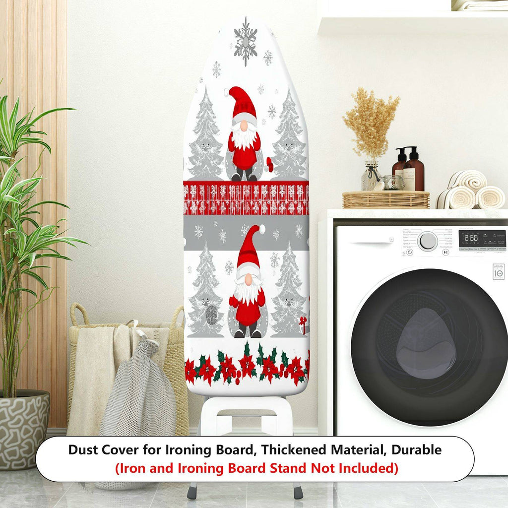 1-Piece Santa Claus Snowflake Christmas Tree  Ironing Board Cover, Universal Size, Without Board