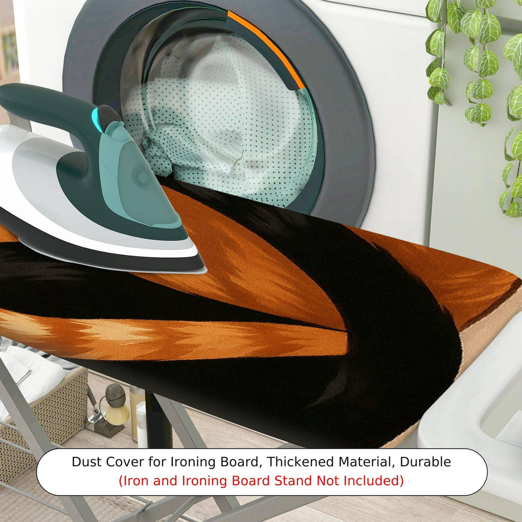 1-Piece Cat Pattern Artistic Animal  Ironing Board Cover, Universal Size, Without Board