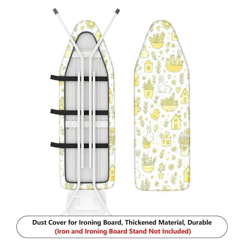 1-Piece Cute Animal Floral Nature  Ironing Board Cover, Universal Size, Without Board