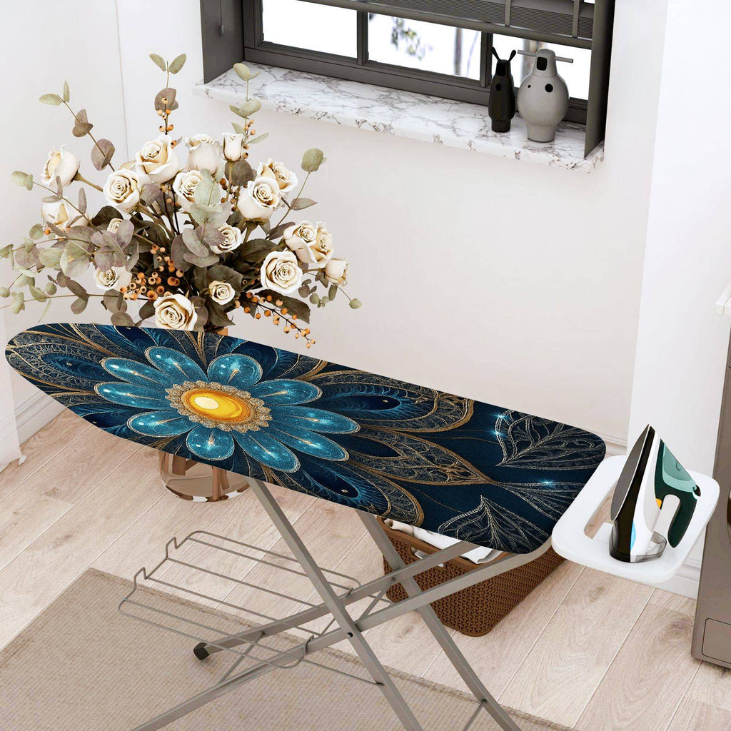 1-Piece Floral Abstract Artistic  Ironing Board Cover, Universal Size, Without Board