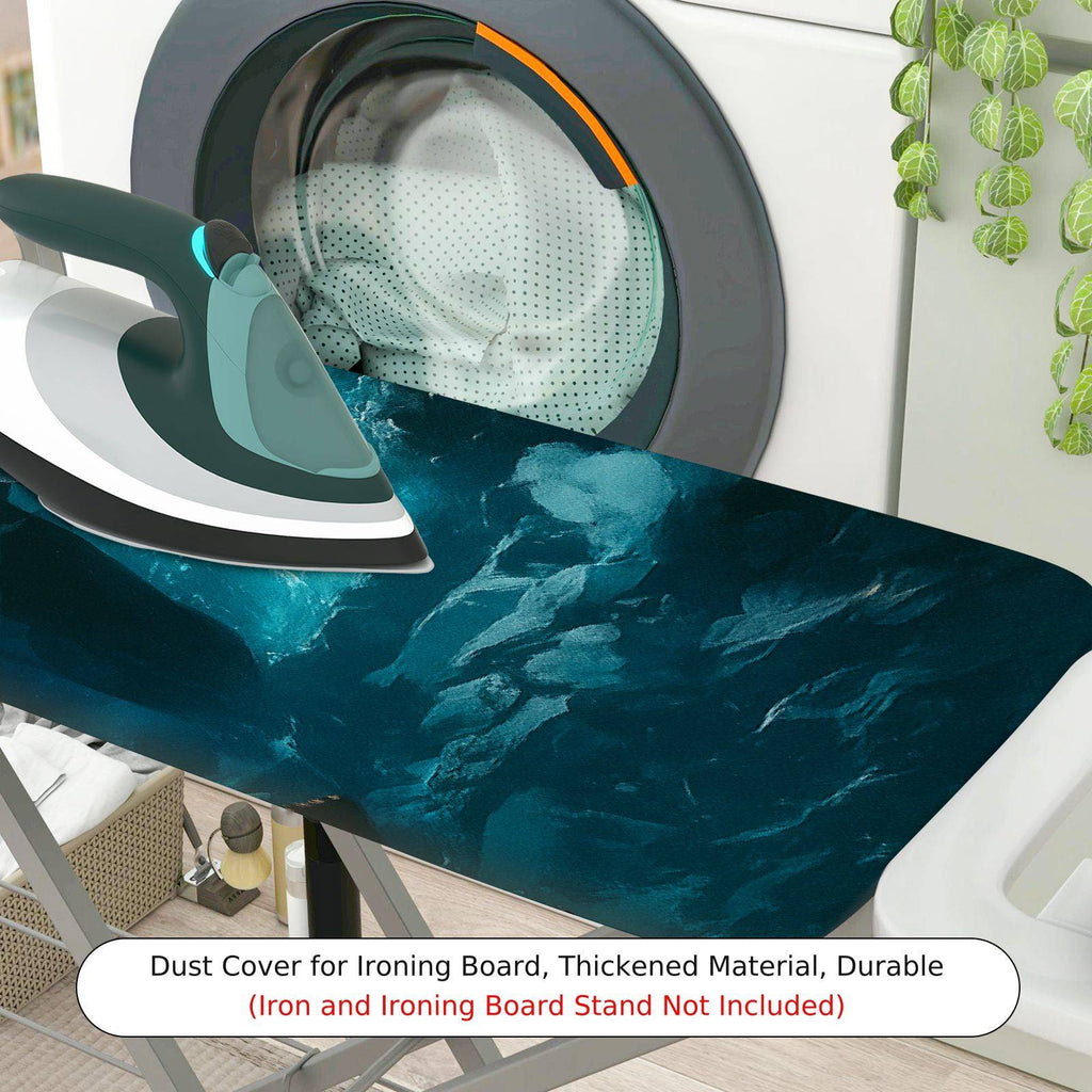 1-Piece Fantasy Dragon Ocean Scene  Ironing Board Cover, Universal Size, Without Board